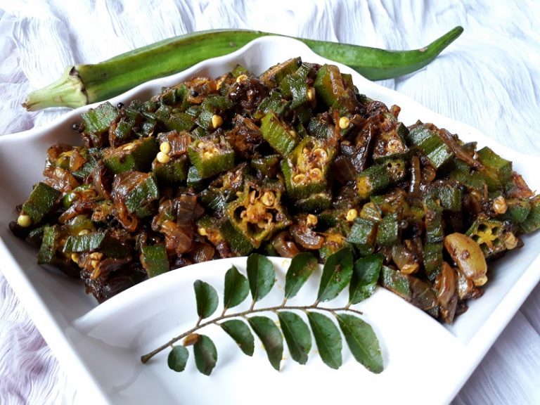 Lady finger pepper fry / okra fry Yummy Recipes