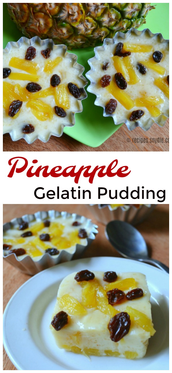 Pineapple Pudding Recipe Yummy Recipes