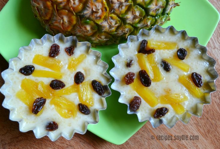Pineapple Pudding Recipe Yummy Recipes