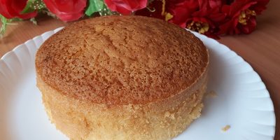 Basic vanilla sponge cake recipe