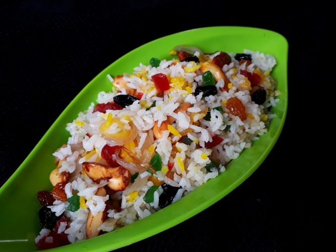 Kashmiri pulao / Sweet rice Yummy Recipes